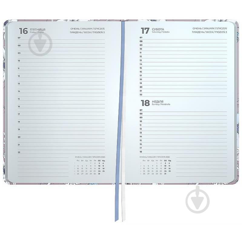 Дневник датированный Partner Blue Elegance Axent A5 2026 8901-26-1-A-PPS - фото 3 Дневник датированный Partner Blue Elegance Axent A5 2026 8901-26-1-A-PPS - фото 3