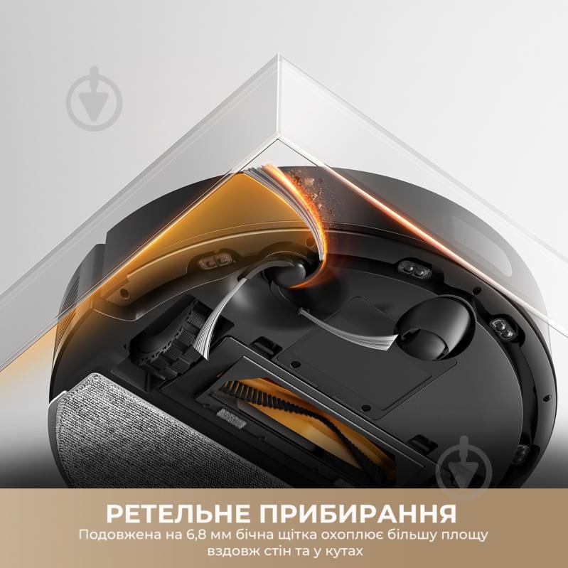 Робот-пылесос моющий DREAME Bot F20 Plus White white - фото 4