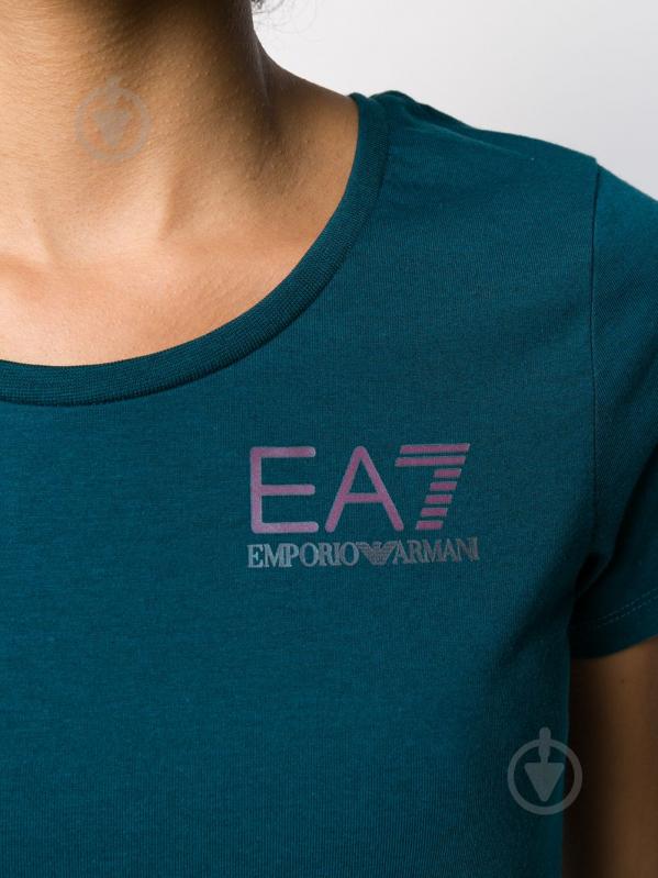 Футболка EA7 JERSEY_T-SHIRT 6GTT21-TJJ6Z-3520 р.L голубой - фото 2