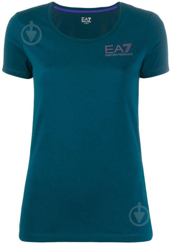 Футболка EA7 JERSEY_T-SHIRT 6GTT21-TJJ6Z-3520 р.L голубой - фото 1