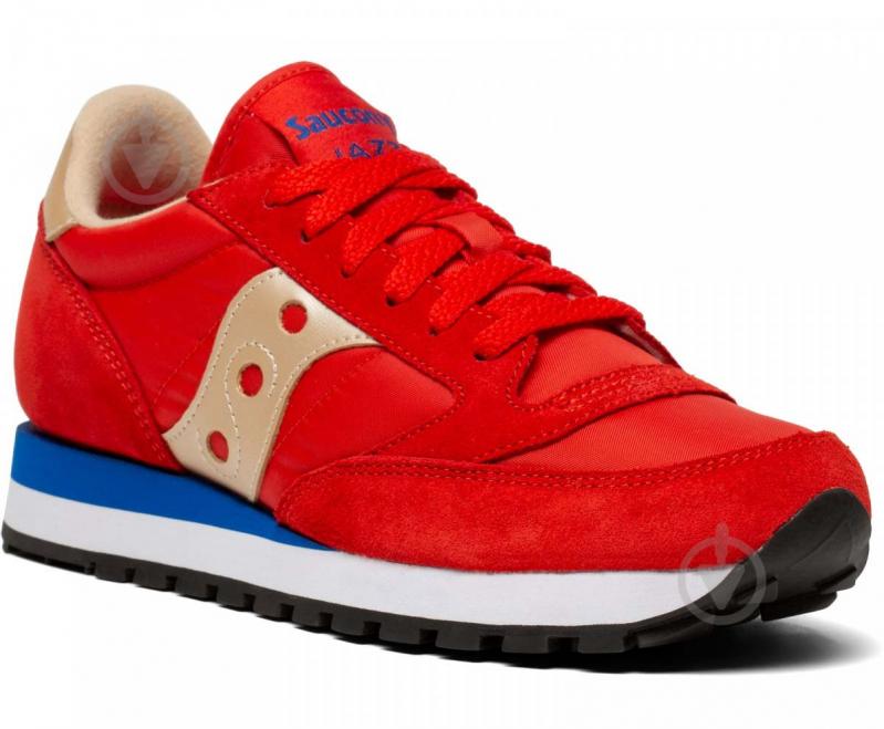 Кроссовки женские демисезонные Saucony JAZZ ORIGINAL 1044-627s р.41 красно-синие - фото 2