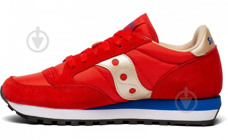 Кроссовки женские демисезонные Saucony JAZZ ORIGINAL 1044-627s р.41 красно-синие - фото 4