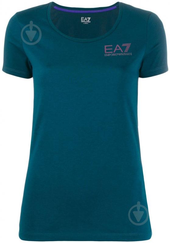 Футболка EA7 JERSEY_T-SHIRT 6GTT21-TJJ6Z-3520 р.M голубой - фото 1