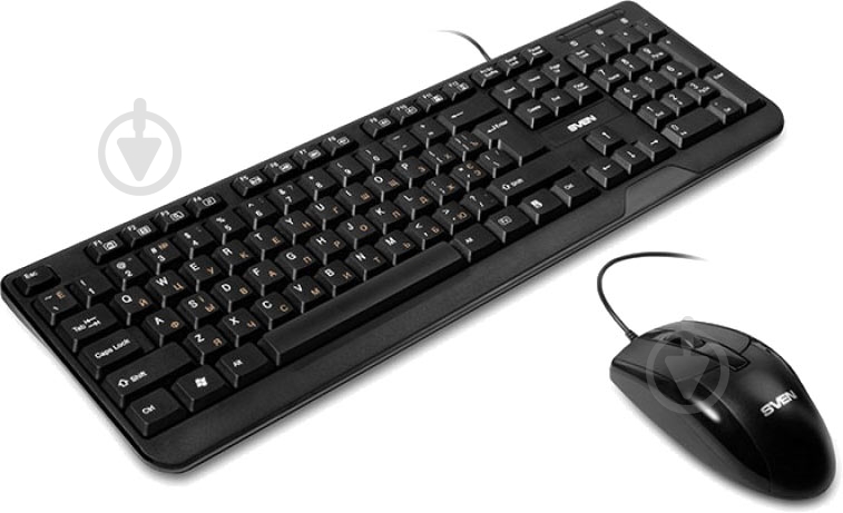 Комплект клавиатура и мышь Sven KB-S330C Black USB - фото 3