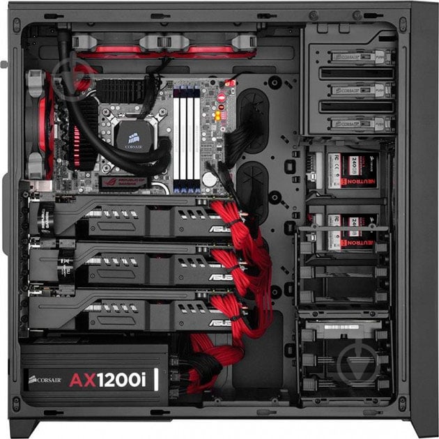 Корпус Corsair Obsidian 750D Black (CC-9011035-WW) - фото 9