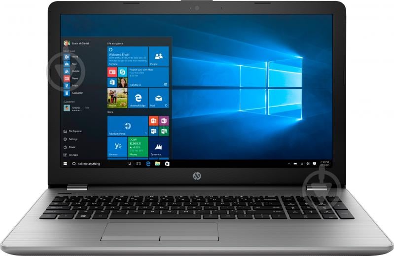 Ноутбук HP 250 G6 15,6" (4BD82EA) silver - фото 1