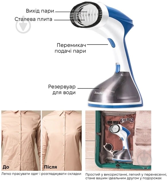 Відпарювач ручний Sonifer SF-9079 - фото 5