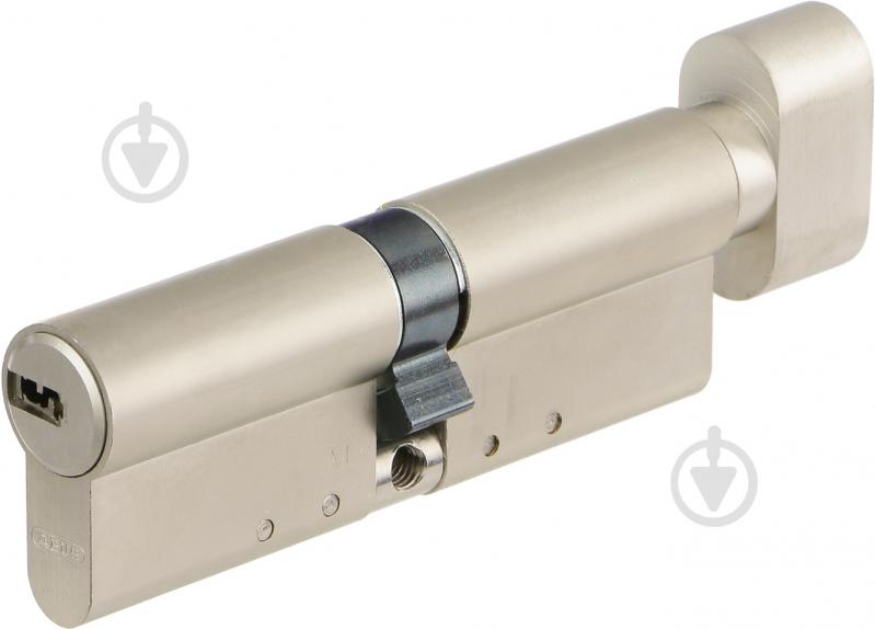 Цилиндр Abus KD15 45x45 ключ-вороток 90 мм матовый никель - фото 1 Цилиндр Abus KD15 45x45 ключ-вороток 90 мм матовый никель - фото 1