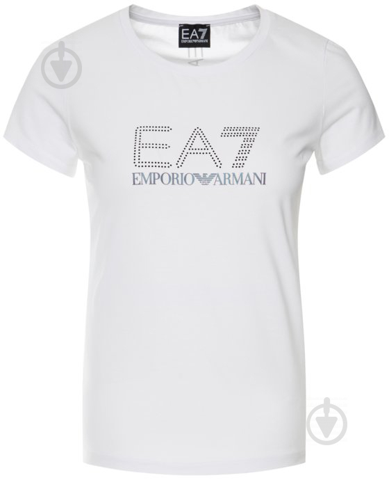 Футболка EA7 JERSEY_T-SHIRT 6GTT60-TJ29Z-1100 р.M белый - фото 1