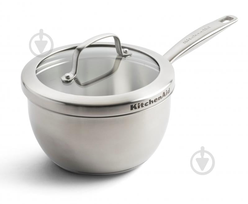 Ківш з кришкою KitchenAid Proline 18 см 2 л (CC005129-001) - фото 1 Ківш з кришкою KitchenAid Proline 18 см 2 л (CC005129-001) - фото 1