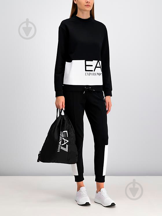 Спортивный костюм EA7 JERSEY_TRACKSUIT 6GTV66-TJ31Z-1200 р. M черный - фото 10