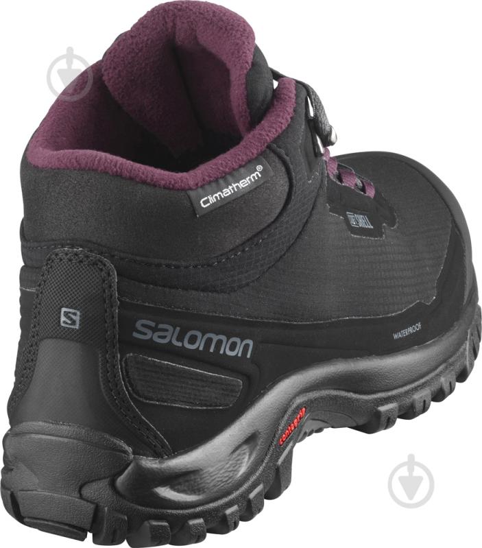 Черевики Salomon SHELTER CS WP W L41110500 р.36 2/3 чорний - фото 6