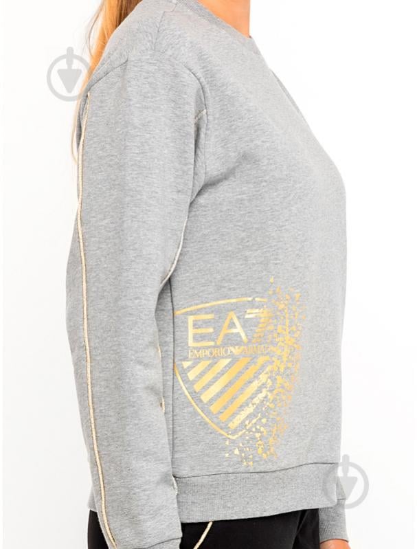 Спортивний костюм EA7 JERSEY_TRACKSUIT 6GTV68-TJ27Z-29BM р. M сіро-чорний - фото 10