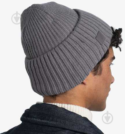 Шапка BUFF KNITTED HAT BU 129694.938.10.00 р.one size сірий - фото 6