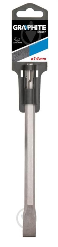Долото GRAPHITE SDS-plus 14x250 мм 57H557 - фото 2