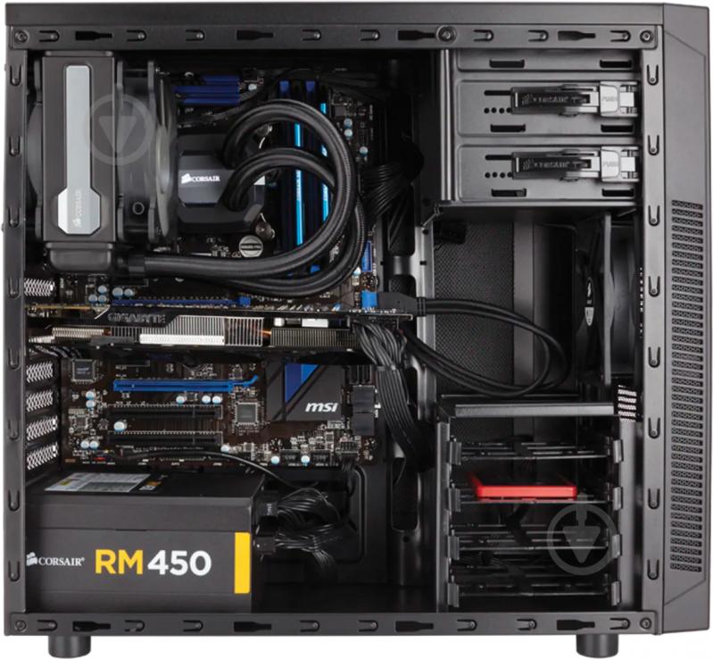 Корпус Corsair Carbide 100R Silent Edition Black (CC-9011077-WW) - фото 7