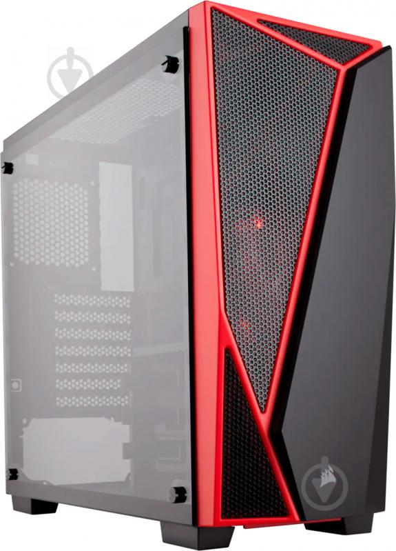 Корпус Corsair Carbide SPEC-04 Tempered Glass Black/Red (CC-9011117-WW) - фото 1