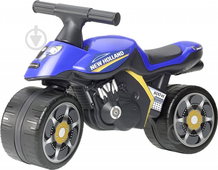 Беговел Falk Moto New Holland Baby синий 422 - фото 1