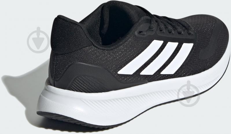 Кросівки дитячі Adidas RUNFALCON 5 J IE8589 р.39 1/3 чорні - фото 4