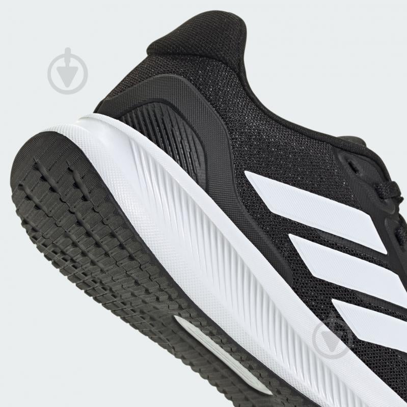 Кросівки дитячі Adidas RUNFALCON 5 J IE8589 р.39 1/3 чорні - фото 9