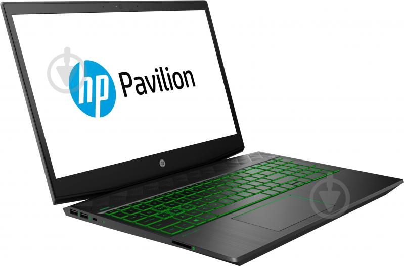 Ноутбук HP Pavilion Gaming 15-cx0036ur 15,6" (4PN30EA) black - фото 2