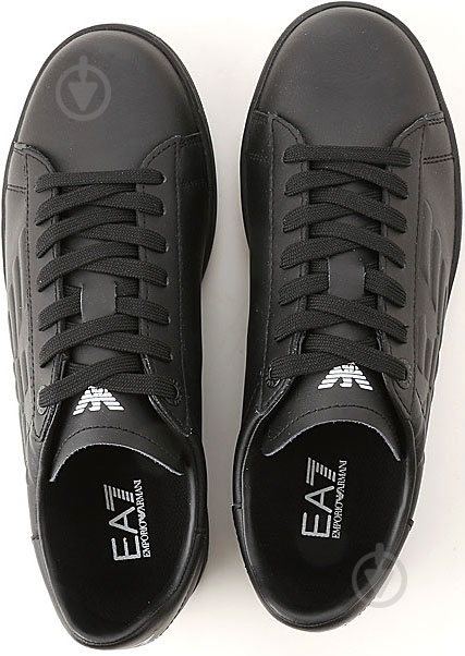 Кросівки зимові EA7 LEATHER_SNEAKER X8X001-XCC51-A083 р.42 чорні - фото 6