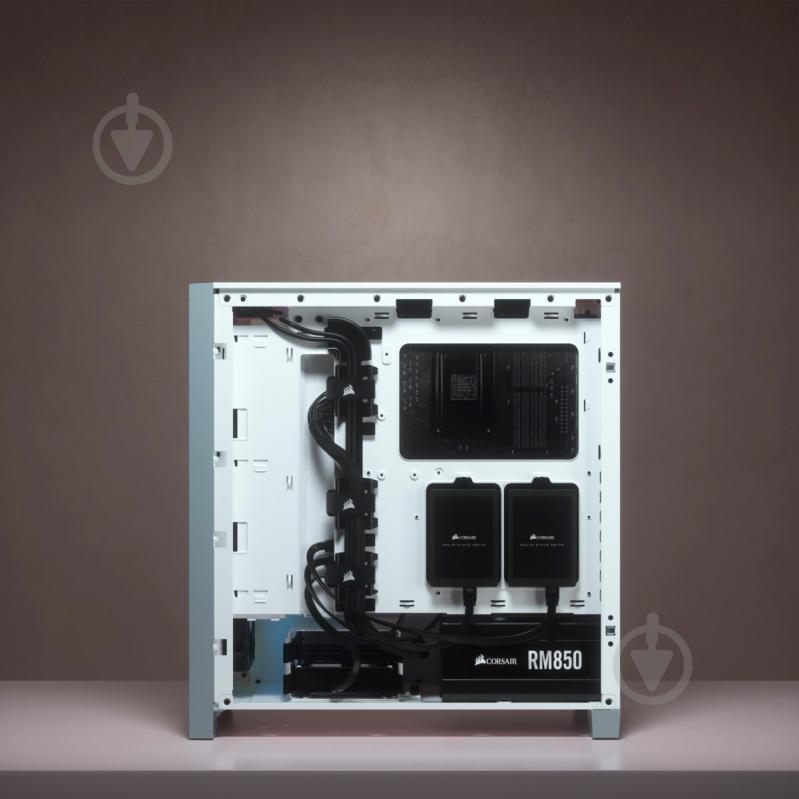 Корпус Corsair 4000D Airflow Tempered Glass White (CC-9011201-WW) - фото 24