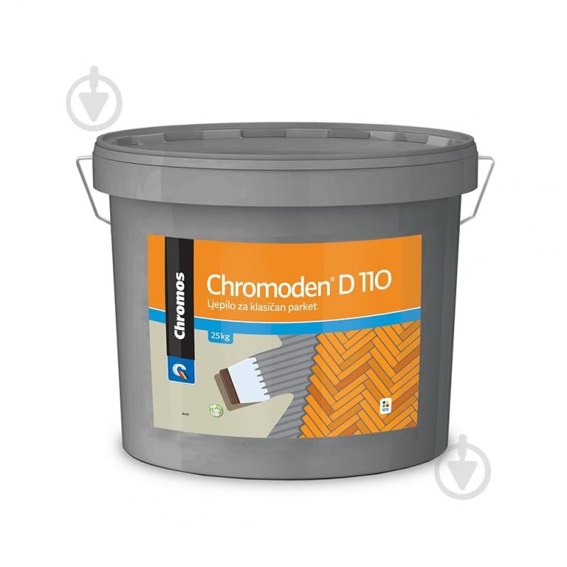 Клей для паркета Chromoden D 110 водно-диспес 25 кг - фото 1