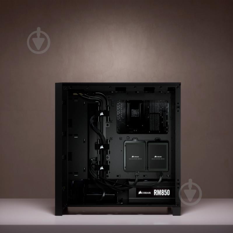 Корпус Corsair 4000D Tempered Glass Black (CC-9011198-WW) - фото 28