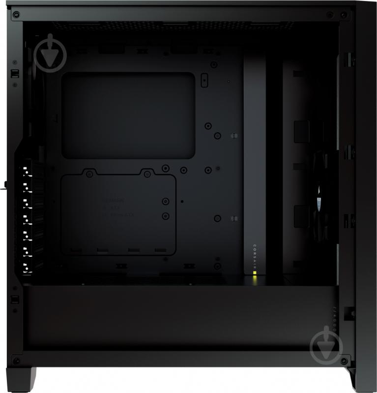 Корпус Corsair 4000D Tempered Glass Black (CC-9011198-WW) - фото 10