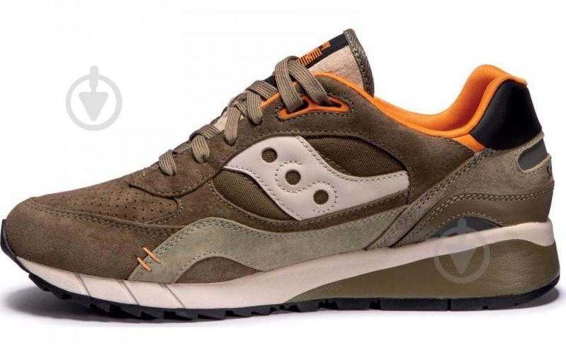 Кроссовки мужские демисезонные Saucony SHADOW 6000 70587-1s р.44 оливковые - фото 2