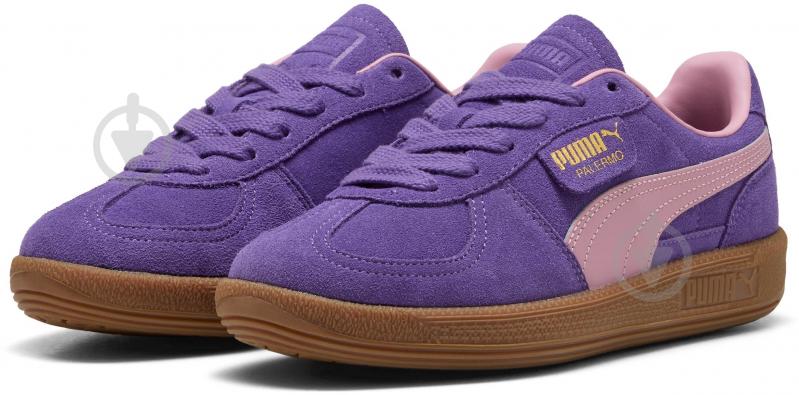Кроссовки детские Puma Palermo Jr 39727136 р.37 фиолетовые - фото 3 Кроссовки детские Puma Palermo Jr 39727136 р.37 фиолетовые - фото 3