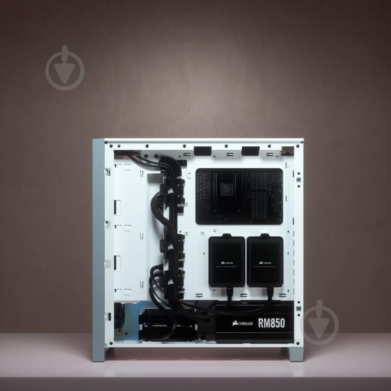 Корпус Corsair 4000D Tempered Glass White (CC-9011199-WW) - фото 24