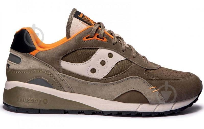 Кроссовки мужские демисезонные Saucony SHADOW 6000 70587-1s р.44,5 оливковые - фото 1