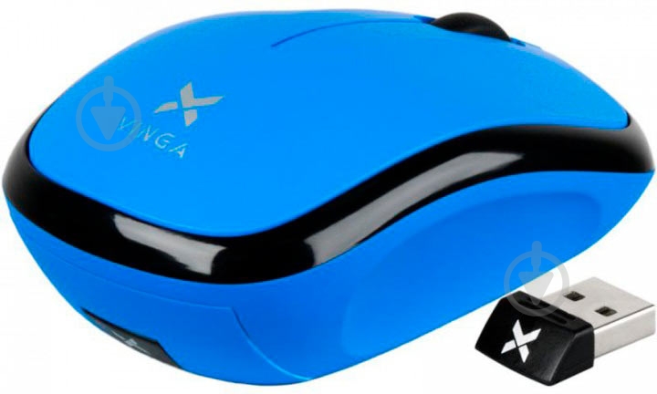 Мышь Vinga MSW-906 black/blue - фото 3