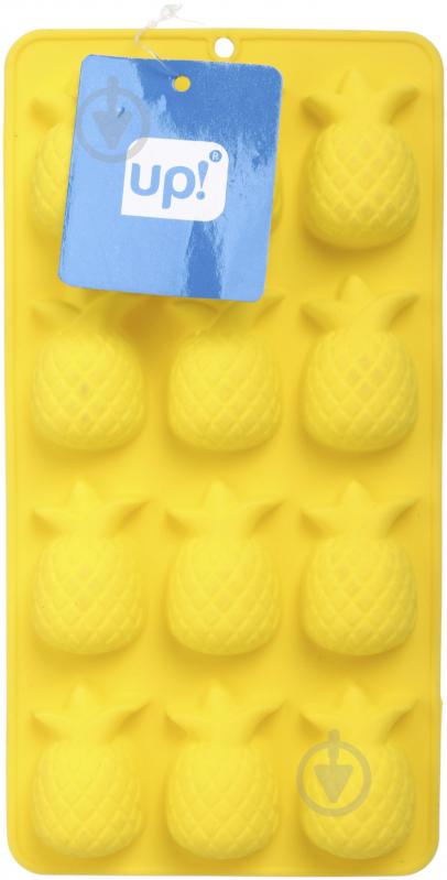 Форма для льда UP! (Underprice) Ананас 21,2х10,9х1,9 см желтый - фото 5 Форма для льда UP! (Underprice) Ананас 21,2х10,9х1,9 см желтый - фото 5