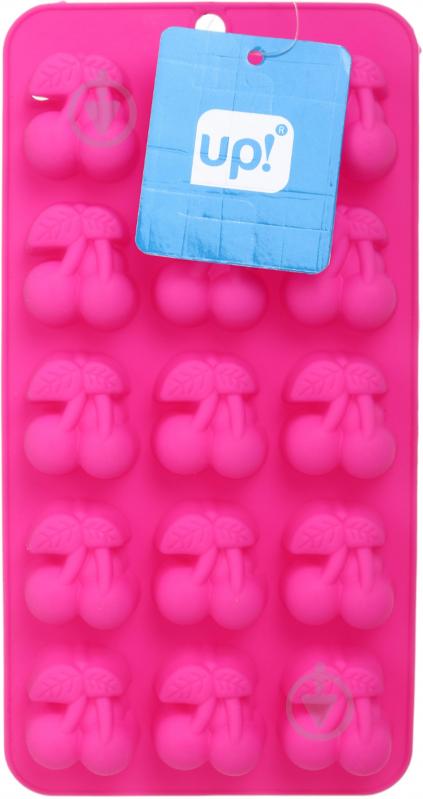 Форма для льоду UP! (Underprice) Вишня 21,2х10,9х1,9 см рожевий - фото 5 Форма для льоду UP! (Underprice) Вишня 21,2х10,9х1,9 см рожевий - фото 5