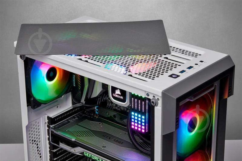 Корпус Corsair 220T RGB Airflow White (CC-9011174-WW) - фото 10