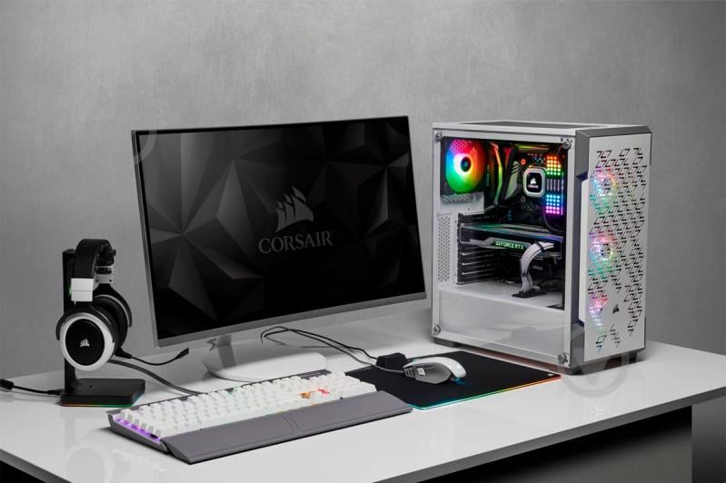 Корпус Corsair 220T RGB Airflow White (CC-9011174-WW) - фото 12