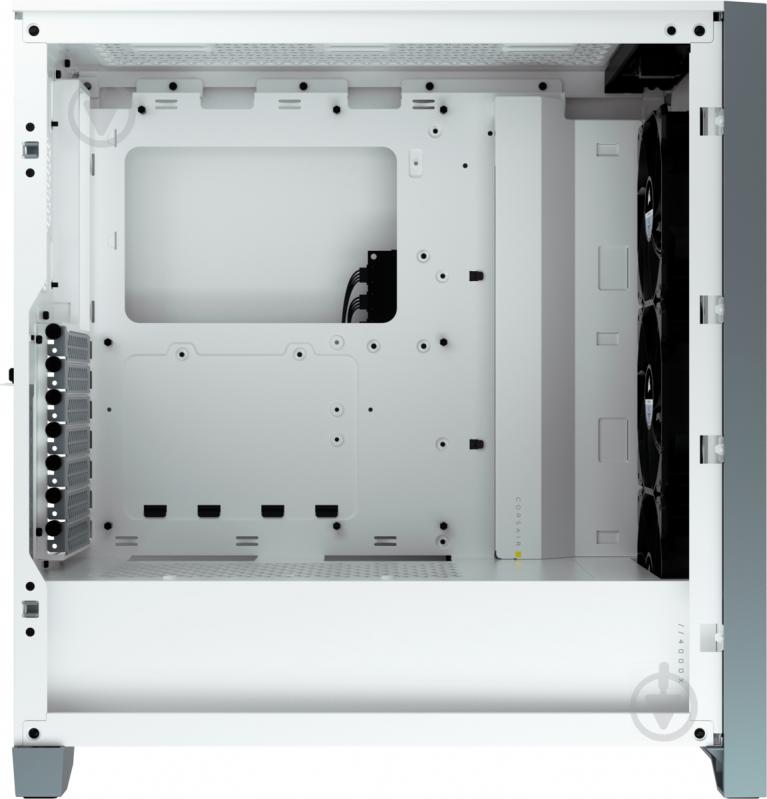 Корпус Corsair iCUE 4000X RGB Tempered Glass White (CC-9011205-WW) - фото 8