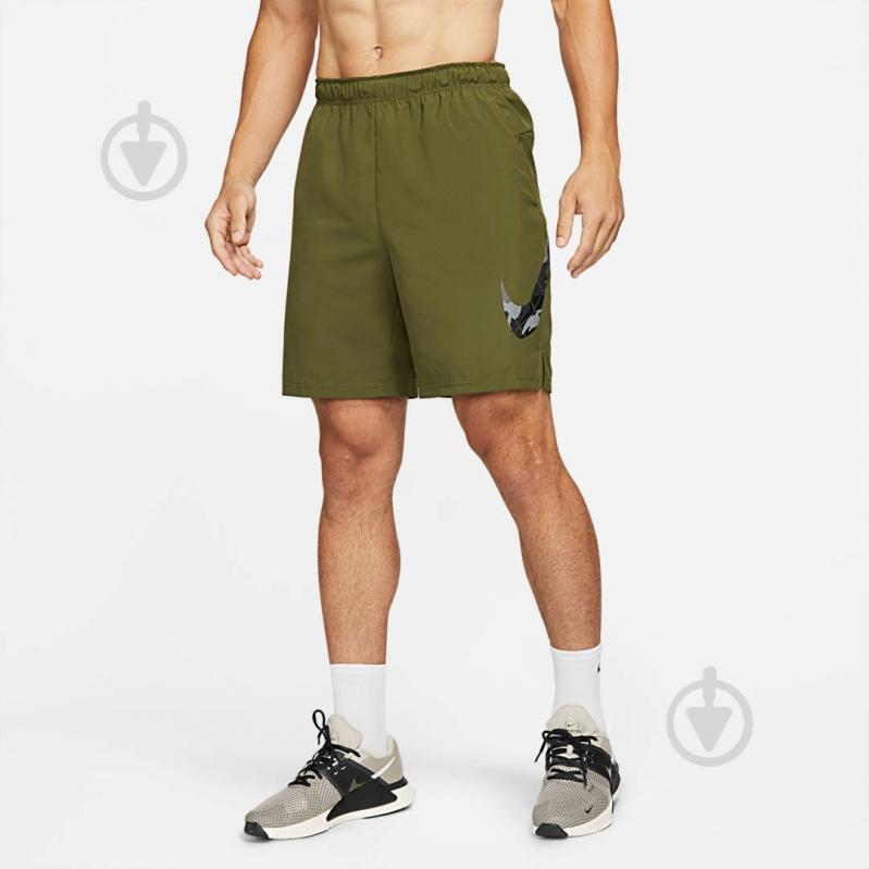 Шорты Nike DD1748-326 р. S-T хаки - фото 1 Шорты Nike DD1748-326 р. S-T хаки - фото 1