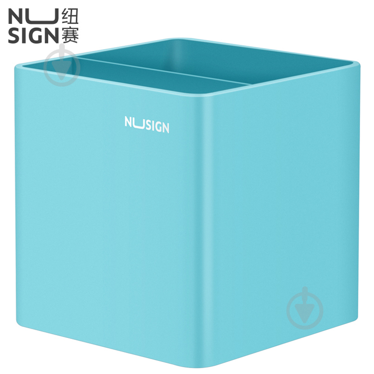 Подставка для ручек Nusign голубая NS011 Deli - фото 1