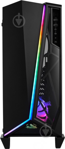 Корпус Corsair Carbide Series SPEC-OMEGA RGB Mid-Tower Tempered Glass Gaming Case Black (CC-9011140-WW) - фото 2