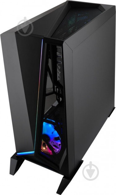 Корпус Corsair Carbide Series SPEC-OMEGA RGB Mid-Tower Tempered Glass Gaming Case Black (CC-9011140-WW) - фото 4