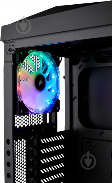 Корпус Corsair Carbide Series SPEC-OMEGA RGB Mid-Tower Tempered Glass Gaming Case Black (CC-9011140-WW) - фото 13