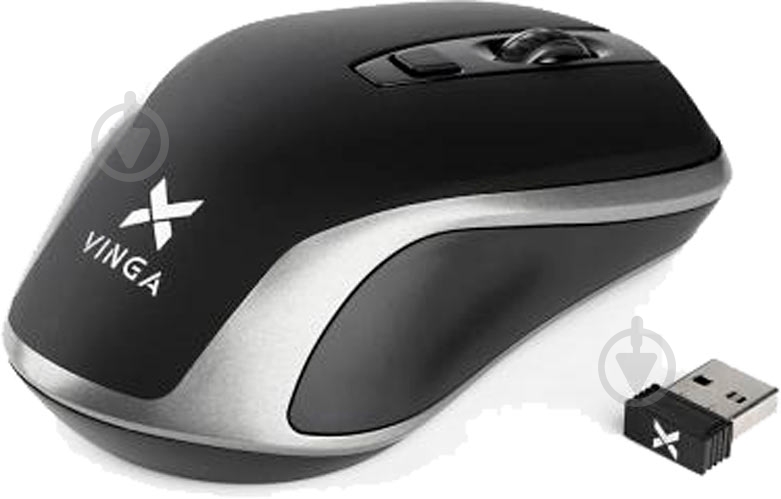 Мышь Vinga MSW-909 Silent black-grey - фото 4 Мышь Vinga MSW-909 Silent black-grey - фото 4