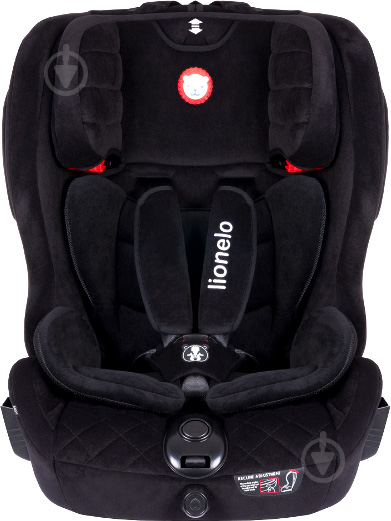 Автокресло Lionelo Adriaan (9-36 кг) черный suede black LO.A.JA05 - фото 1