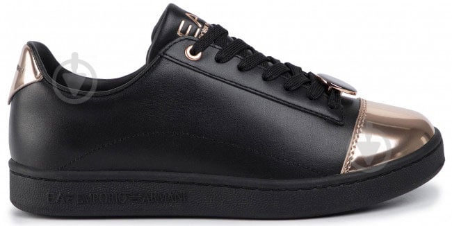 Кроссовки зимние EA7 LEATHER_SNEAKER X8X042-XK074-A981 р.37 1/3 черные - фото 2