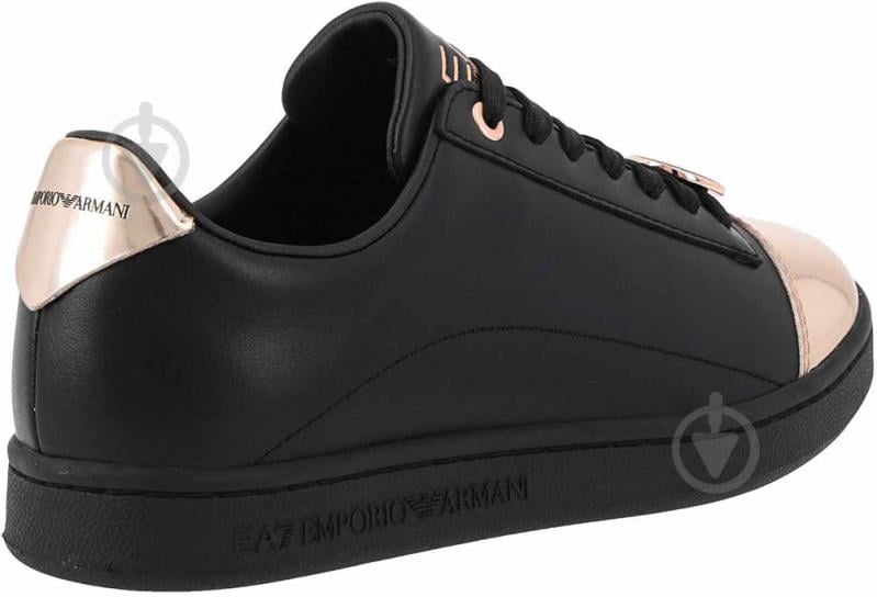 Кроссовки зимние EA7 LEATHER_SNEAKER X8X042-XK074-A981 р.37 1/3 черные - фото 3