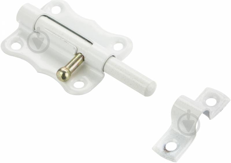 Засов №6 90x10 см белый - фото 2